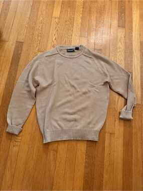Kingsport Men's Crewneck Sweater in Beige